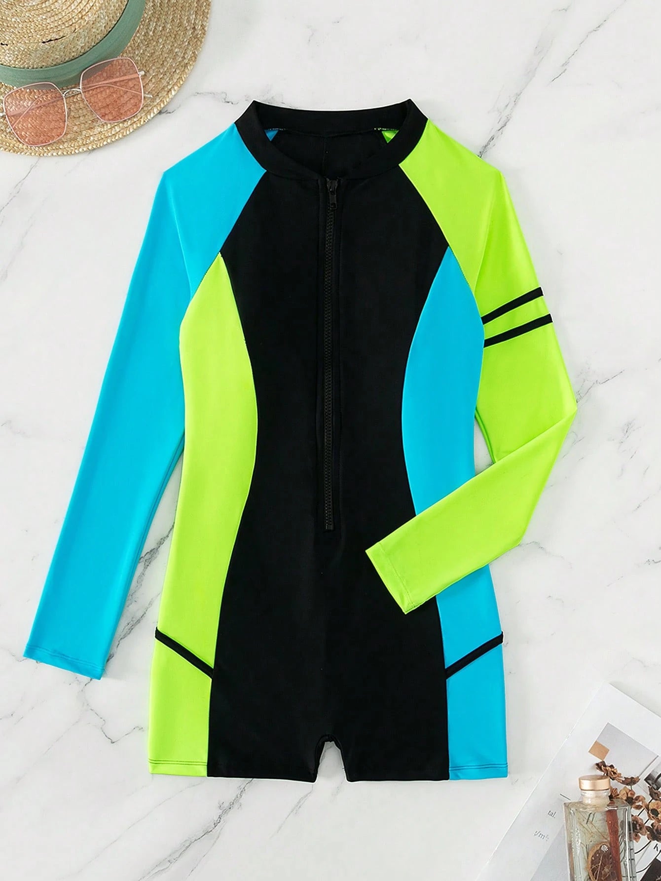 Maiô Esporte Com Zíper Frontal