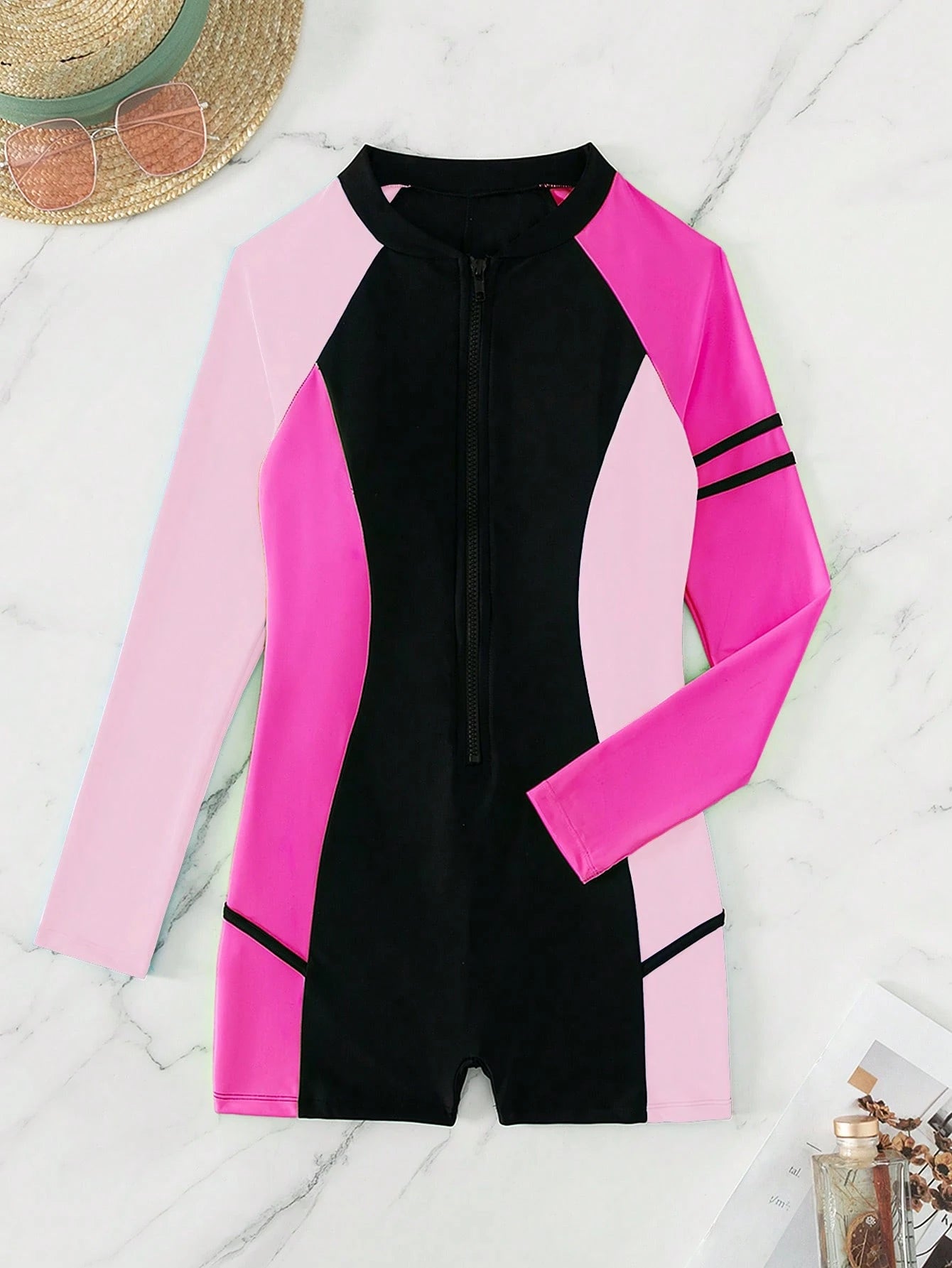 Maiô Esporte Com Zíper Frontal