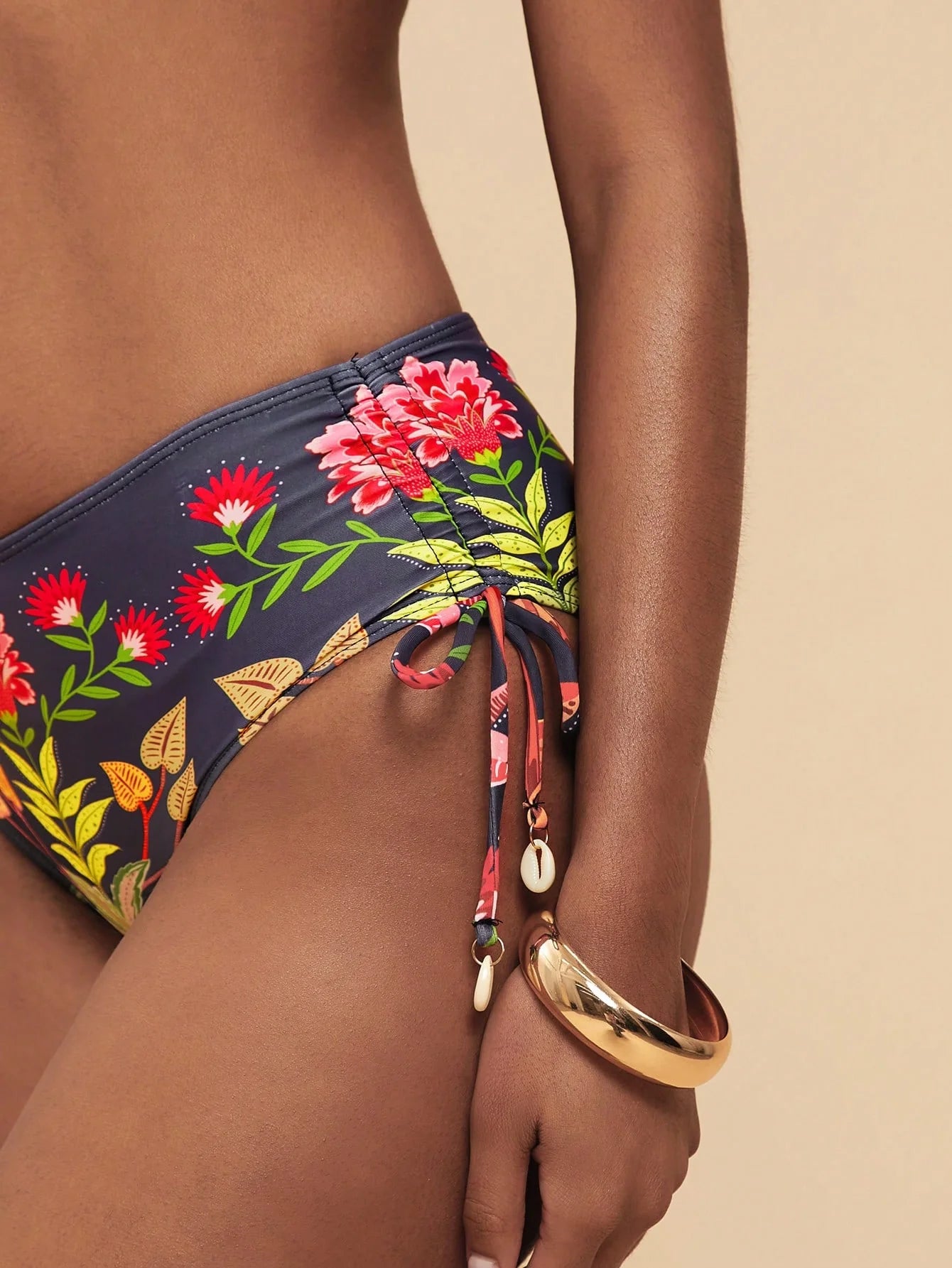 Biquíni Nó na Lateral Floral