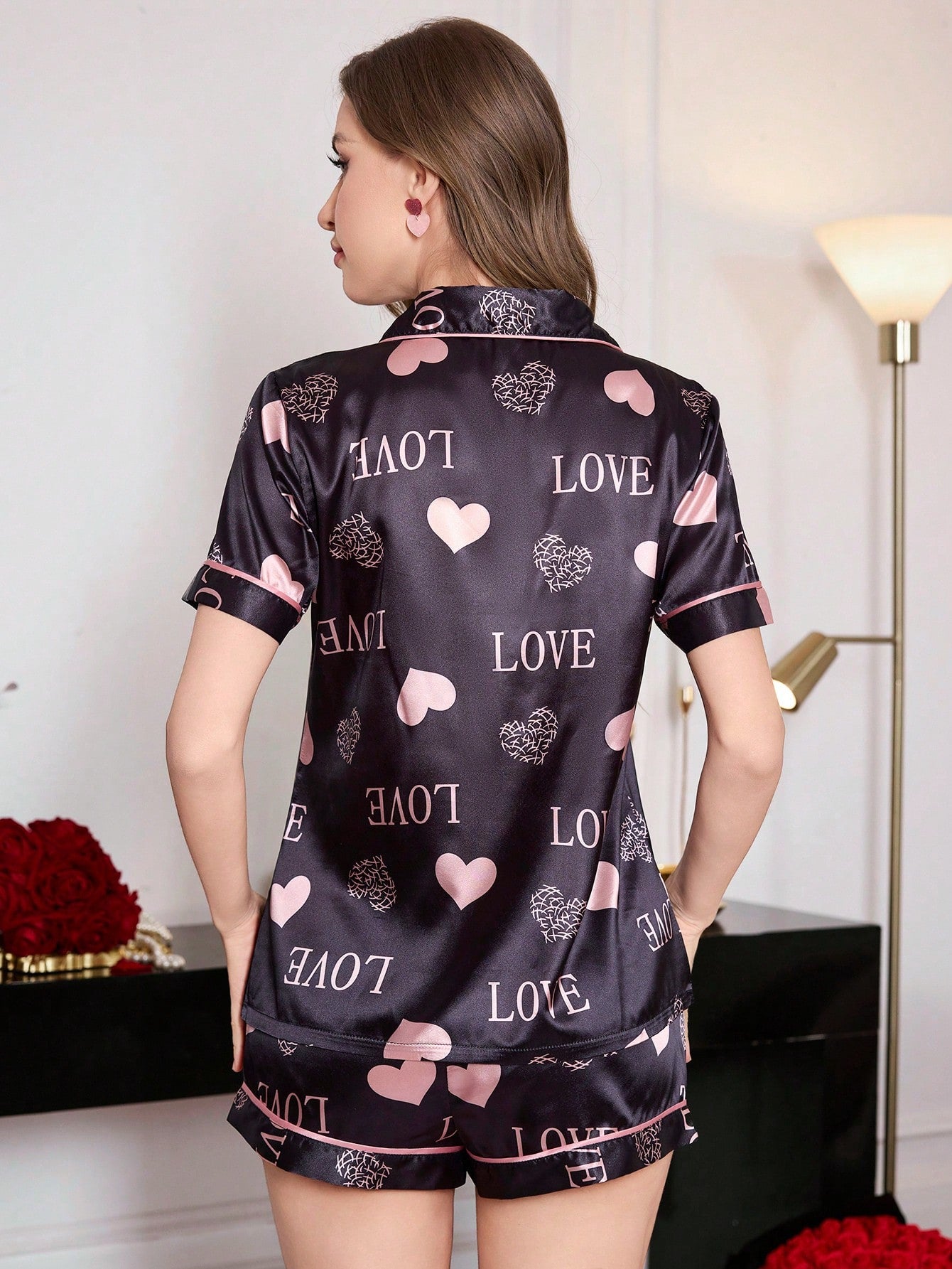 Pijama Curto Love