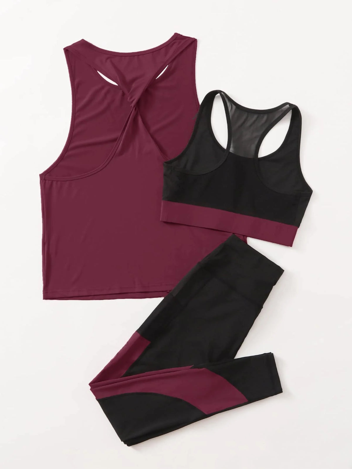 Conjunto Academia 3 Peças Marcela