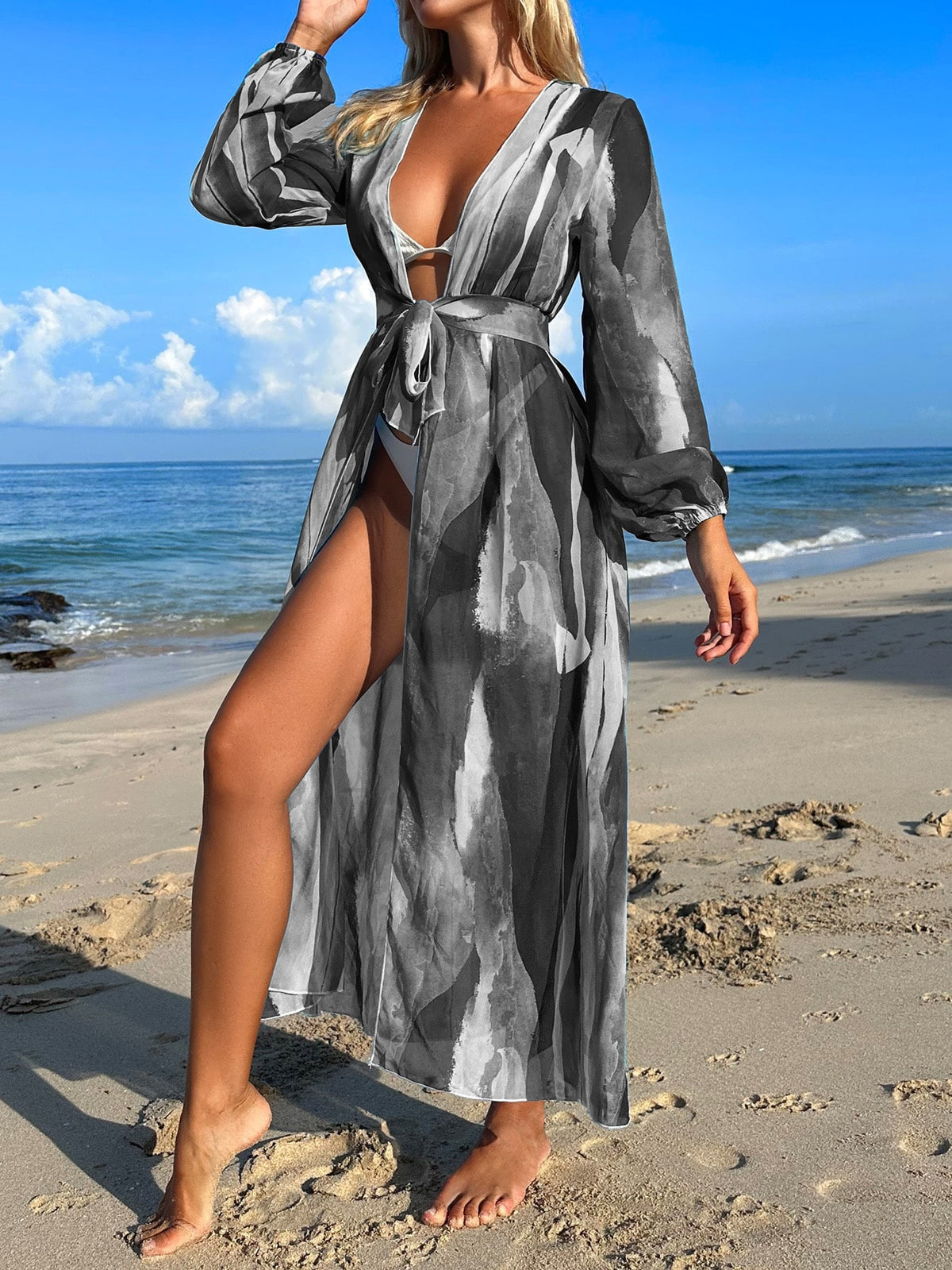 Saída de Praia Verão Elegante