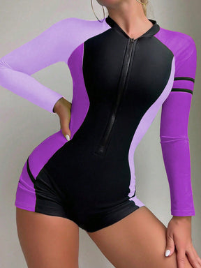 Maiô Esporte Com Zíper Frontal