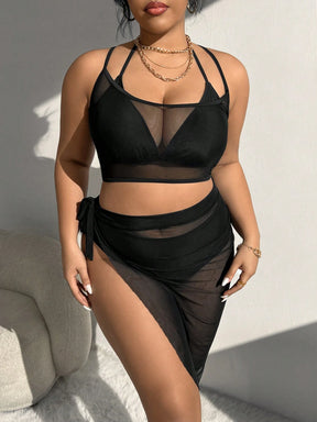 Conjunto Biquíni 4 Peças Plus Size Isabella