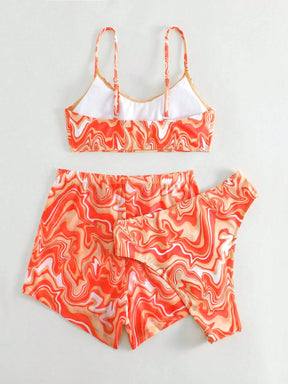 Biquíni 3 Peças Resort Tie Dye