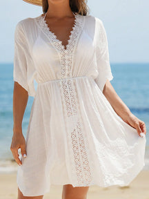 Saída Elegante Renda Verão