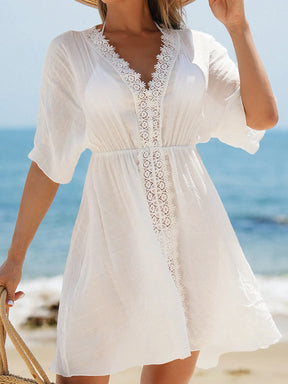 Saída Elegante Renda Verão