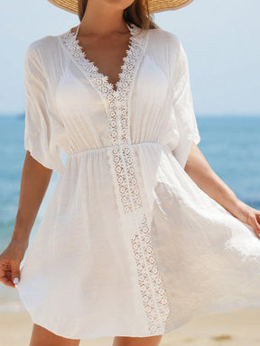 Saída Elegante Renda Verão