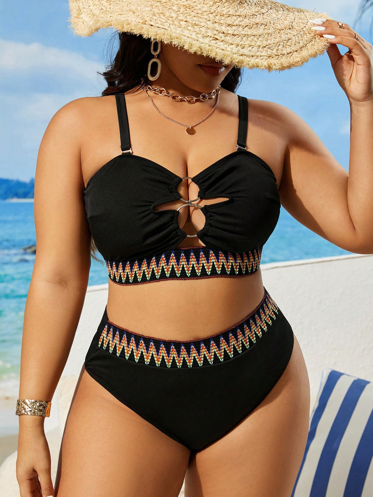 Biquíni Plus Size Elegante Marcela