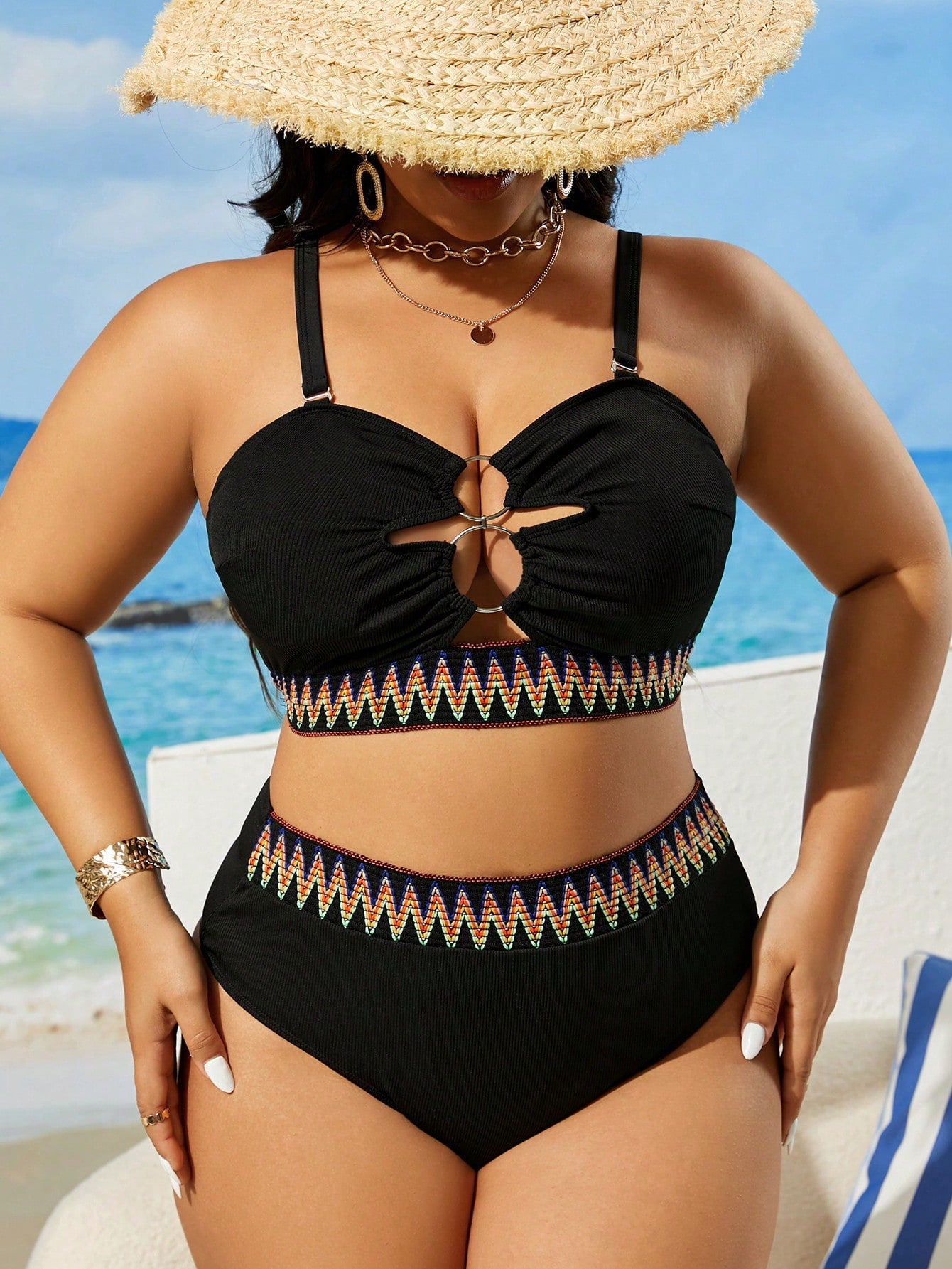 Biquíni Plus Size Elegante Marcela