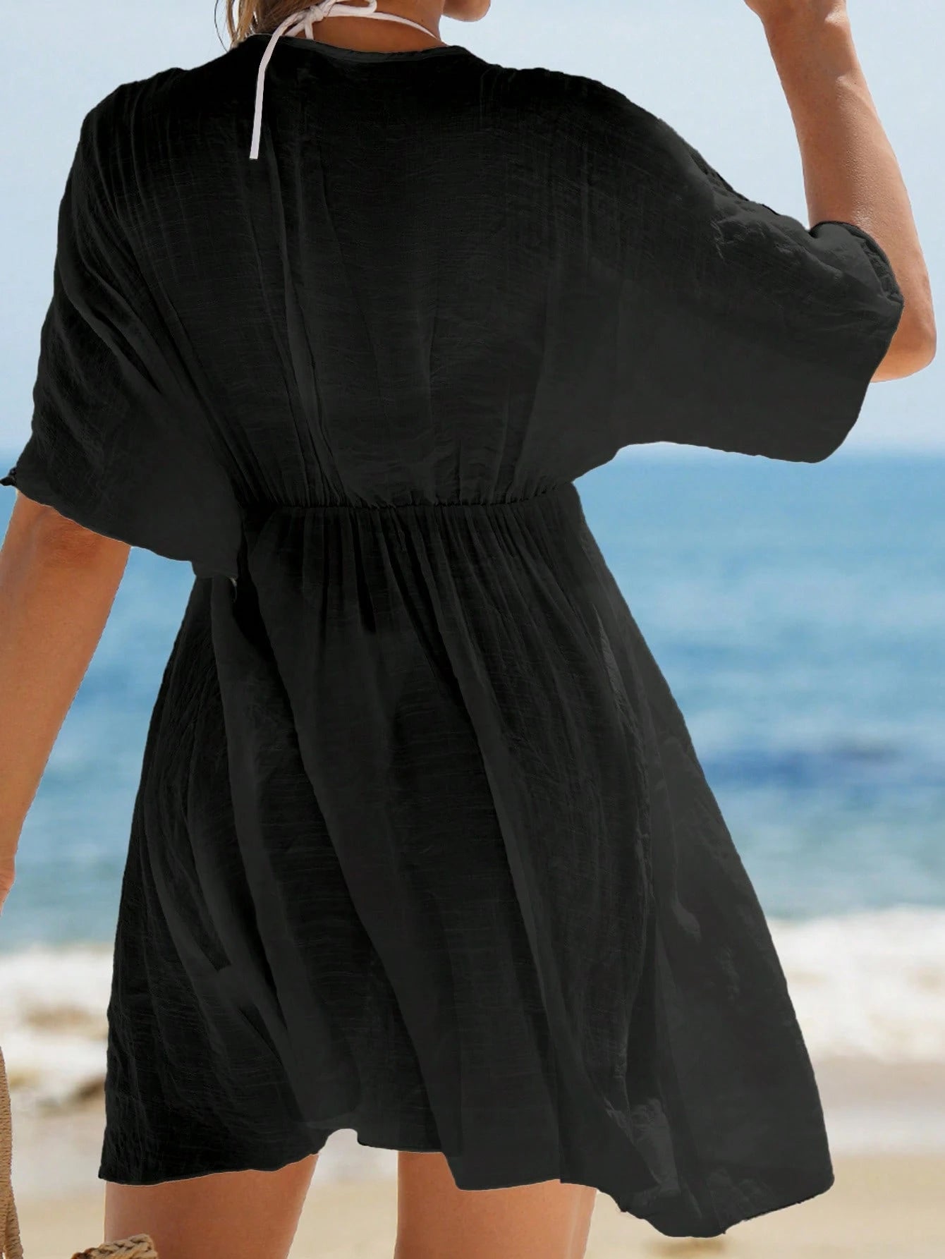 Saída Elegante Renda Verão