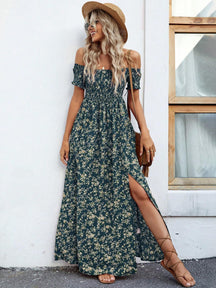 Vestido Longo Ombro a Ombro Lily