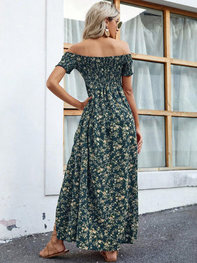 Vestido Longo Ombro a Ombro Lily