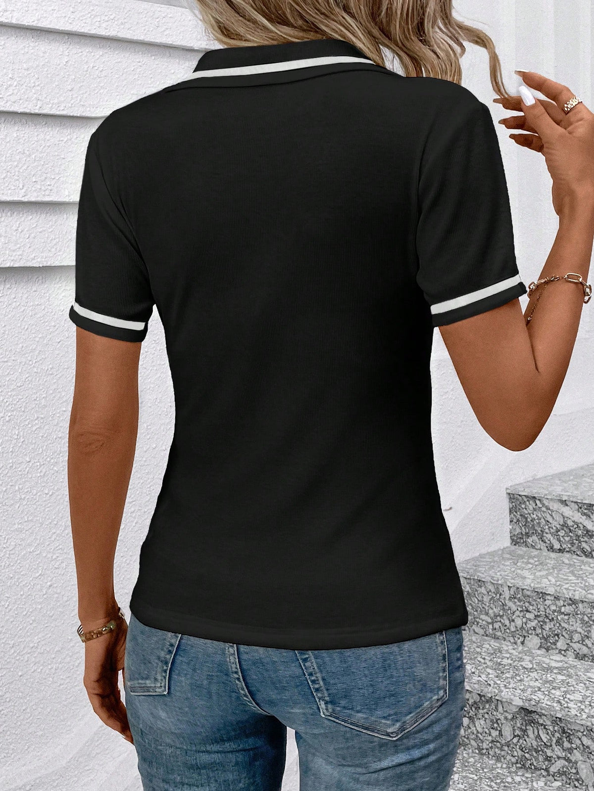 Camisa Polo Manga Curta Grace