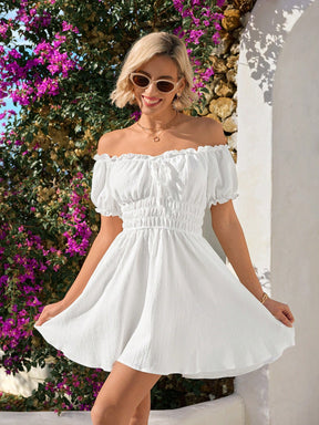 Vestido Ombro a Ombro Scarlet