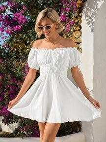Vestido Ombro a Ombro Scarlet