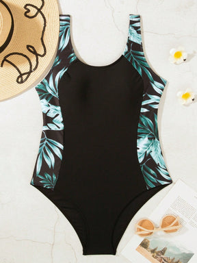 Maiô Esportivo Estampa Tropical