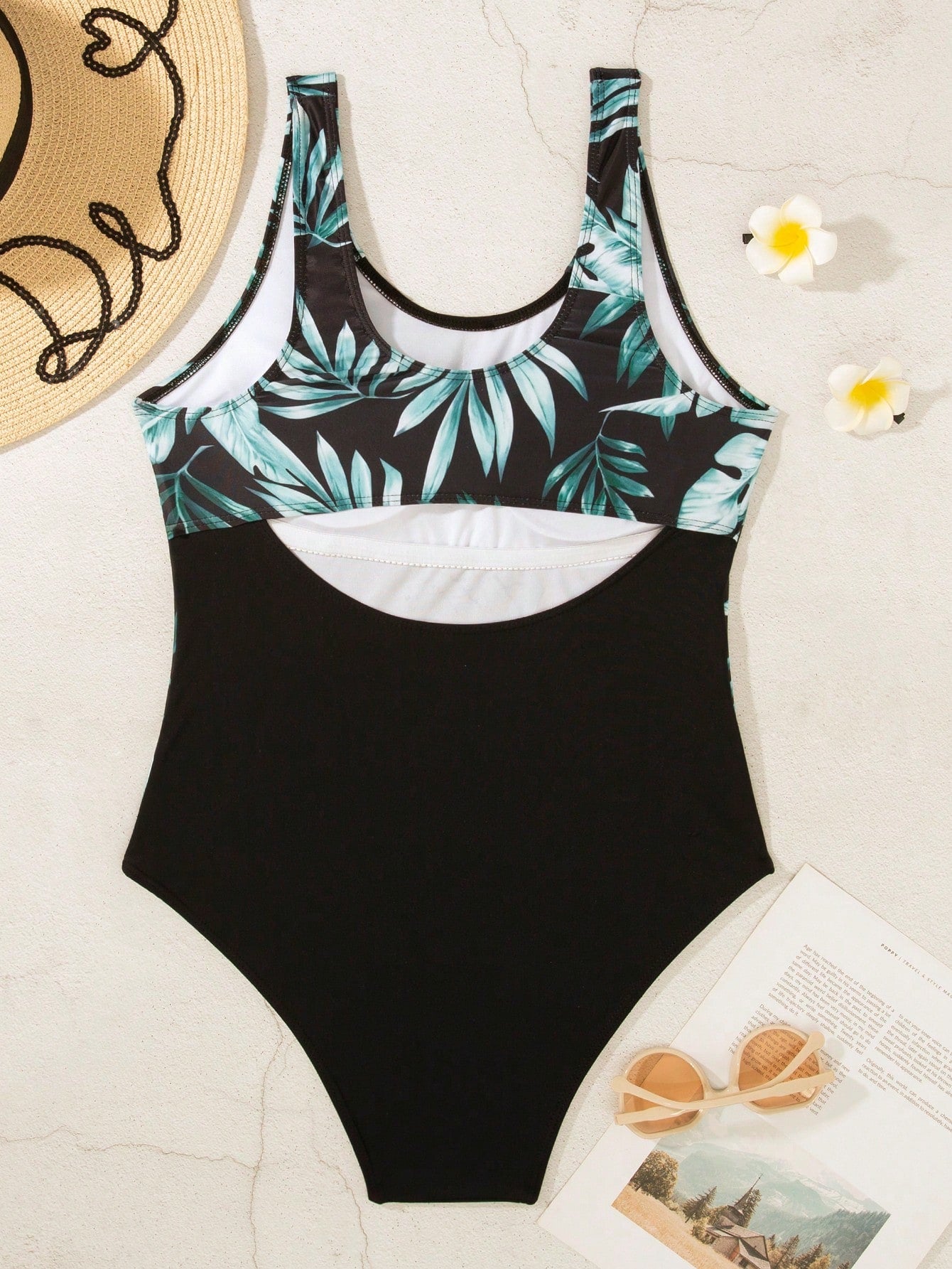 Maiô Esportivo Estampa Tropical