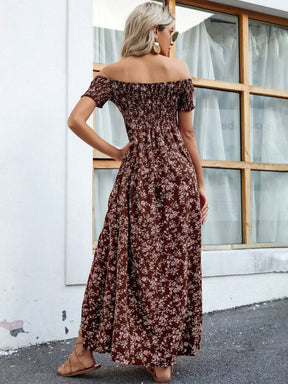 Vestido Longo Ombro a Ombro Lily