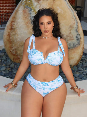 Biquíni Plus Size Decote em V 