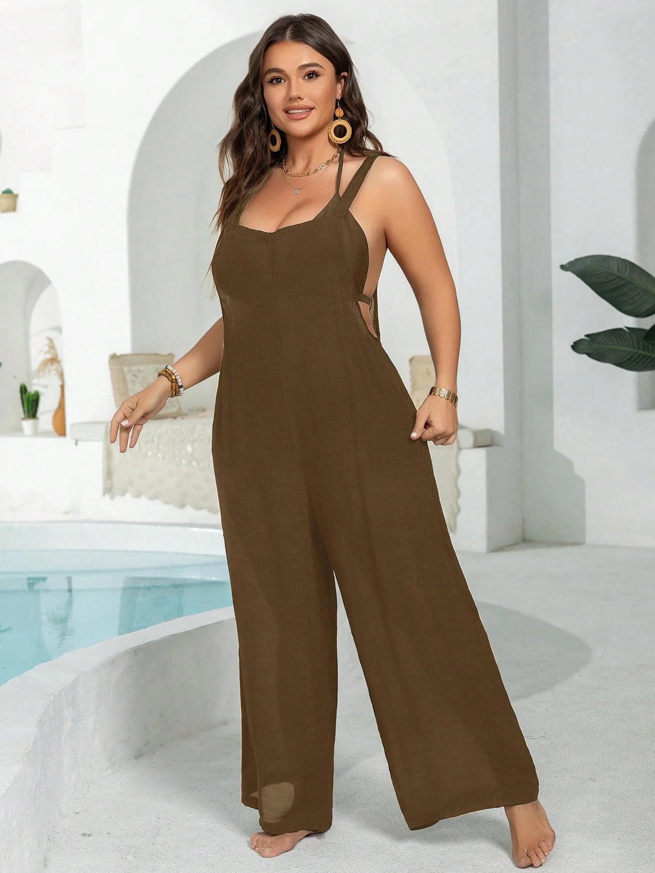 Macacão Plus Size Slaydiva