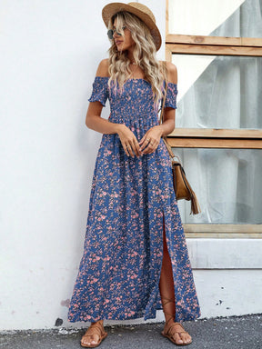 Vestido Longo Ombro a Ombro Lily