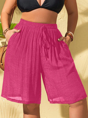 Shorts de Praia com Cordão