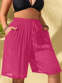 Shorts de Praia com Cordão