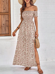 Vestido Longo Ombro a Ombro Lily