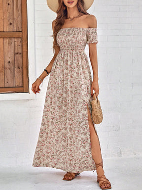 Vestido Longo Ombro a Ombro Lily
