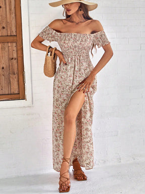 Vestido Longo Ombro a Ombro Lily
