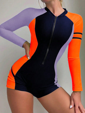 Maiô Esporte Com Zíper Frontal
