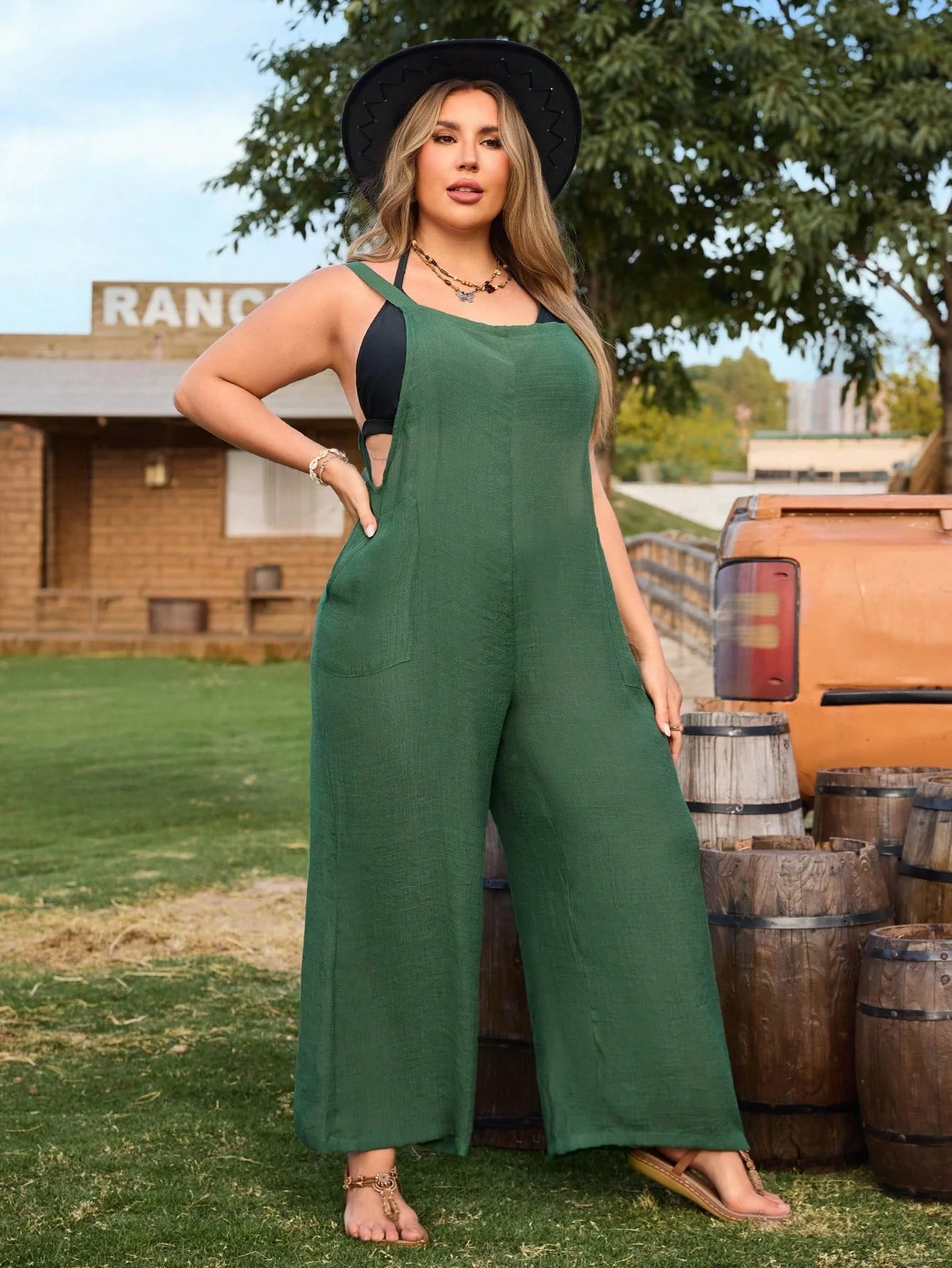 Macacão Plus Size Slaydiva