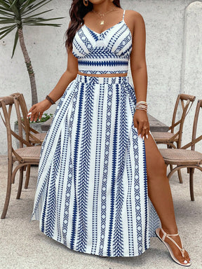 Conjunto Fenda Tropical  2 Peças Luna