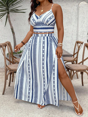 Conjunto Fenda Tropical  2 Peças Luna