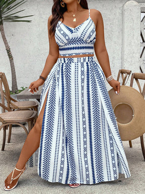 Conjunto Fenda Tropical  2 Peças Luna