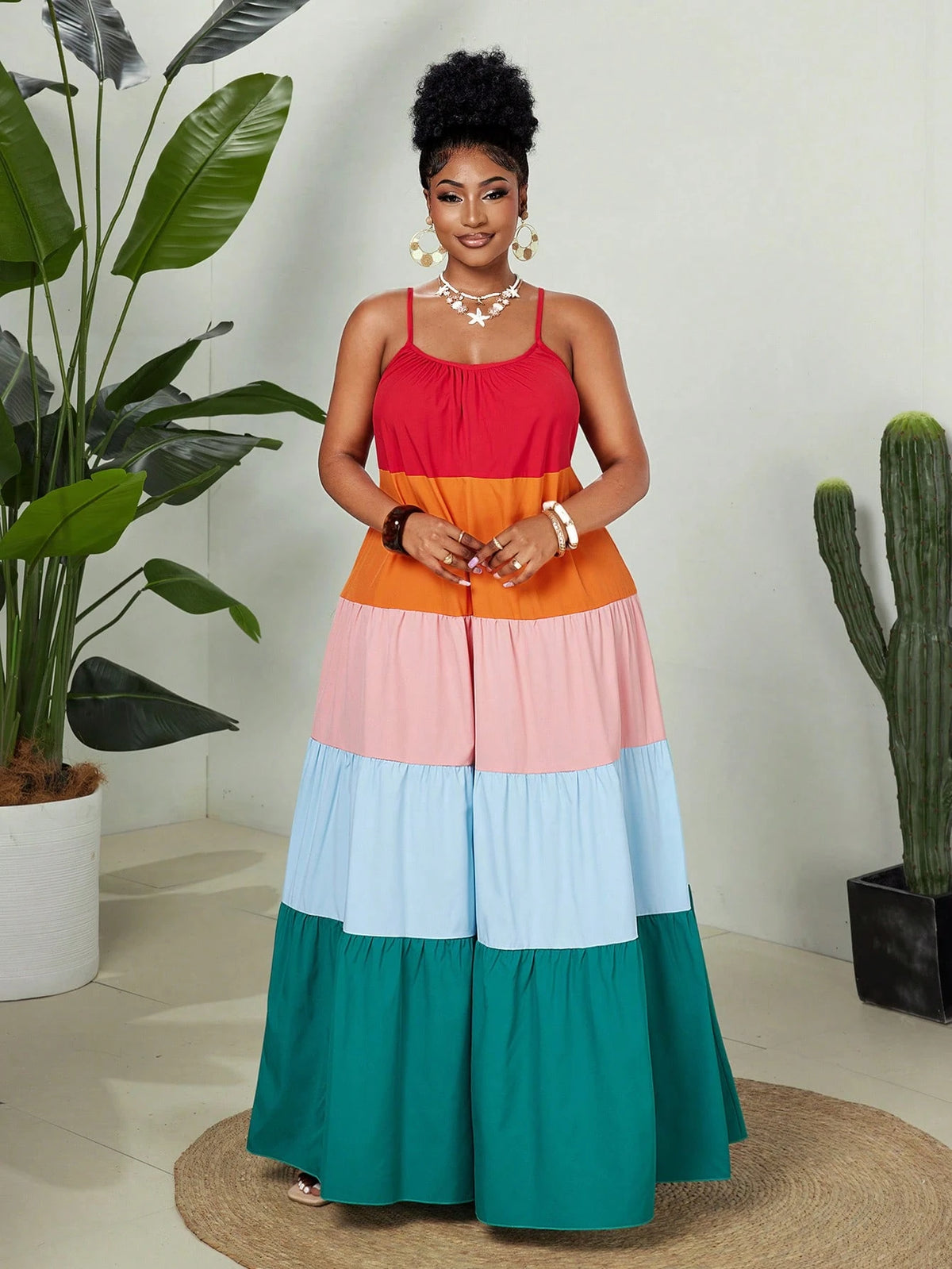 Vestido Longo Plus Size Brooklyn