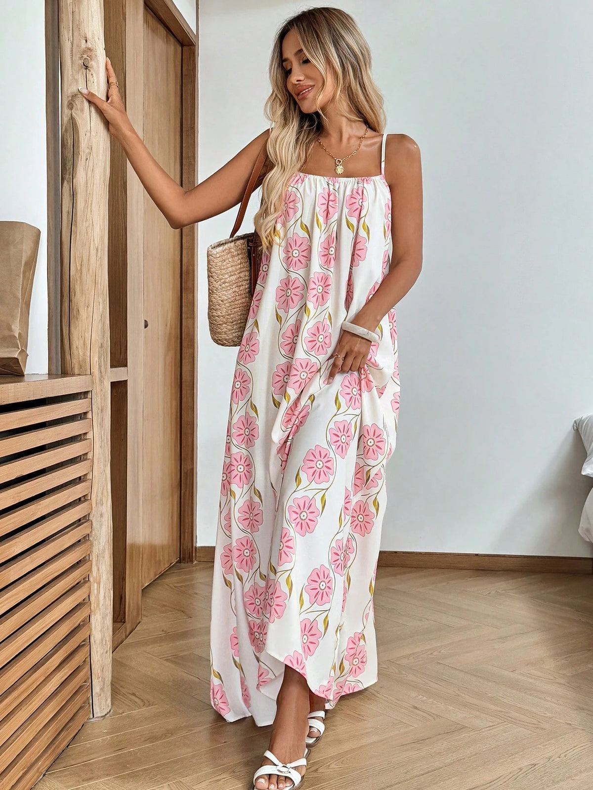 Vestido Longo Floral