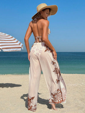 Conjunto Biquíni 3 Peças Tropical Marcela