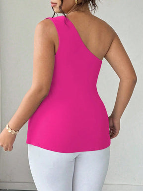 Blusa Um Ombro Plus Size Harper