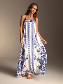 Vestido Longo Tropical Antonella