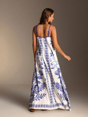 Vestido Longo Tropical Antonella