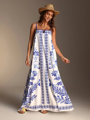 Vestido Longo Tropical Antonella