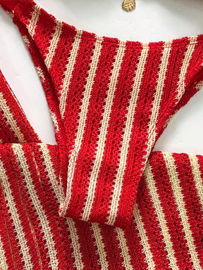 Conjunto Biquíni Tricô 3 Peças Mia