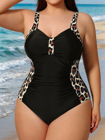 Maiô Leopardo Plus Size Antonella