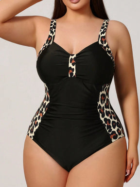 Maiô Leopardo Plus Size Antonella