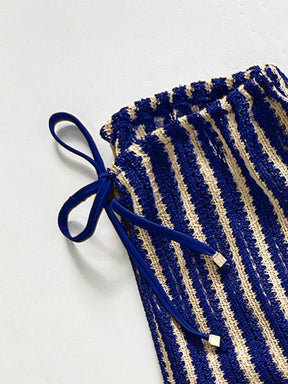 Conjunto Biquíni Tricô 3 Peças Mia