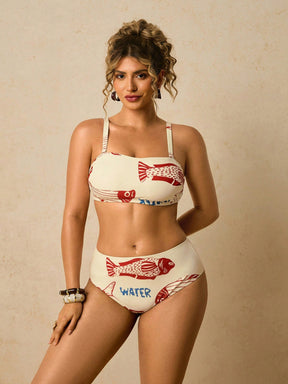 Biquíni Plus Size Tropical Maya 