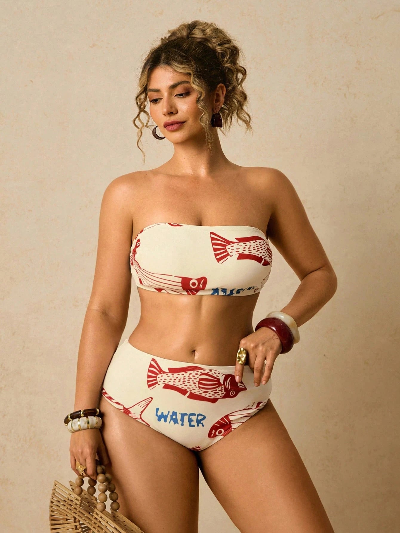 Biquíni Plus Size Tropical Maya 
