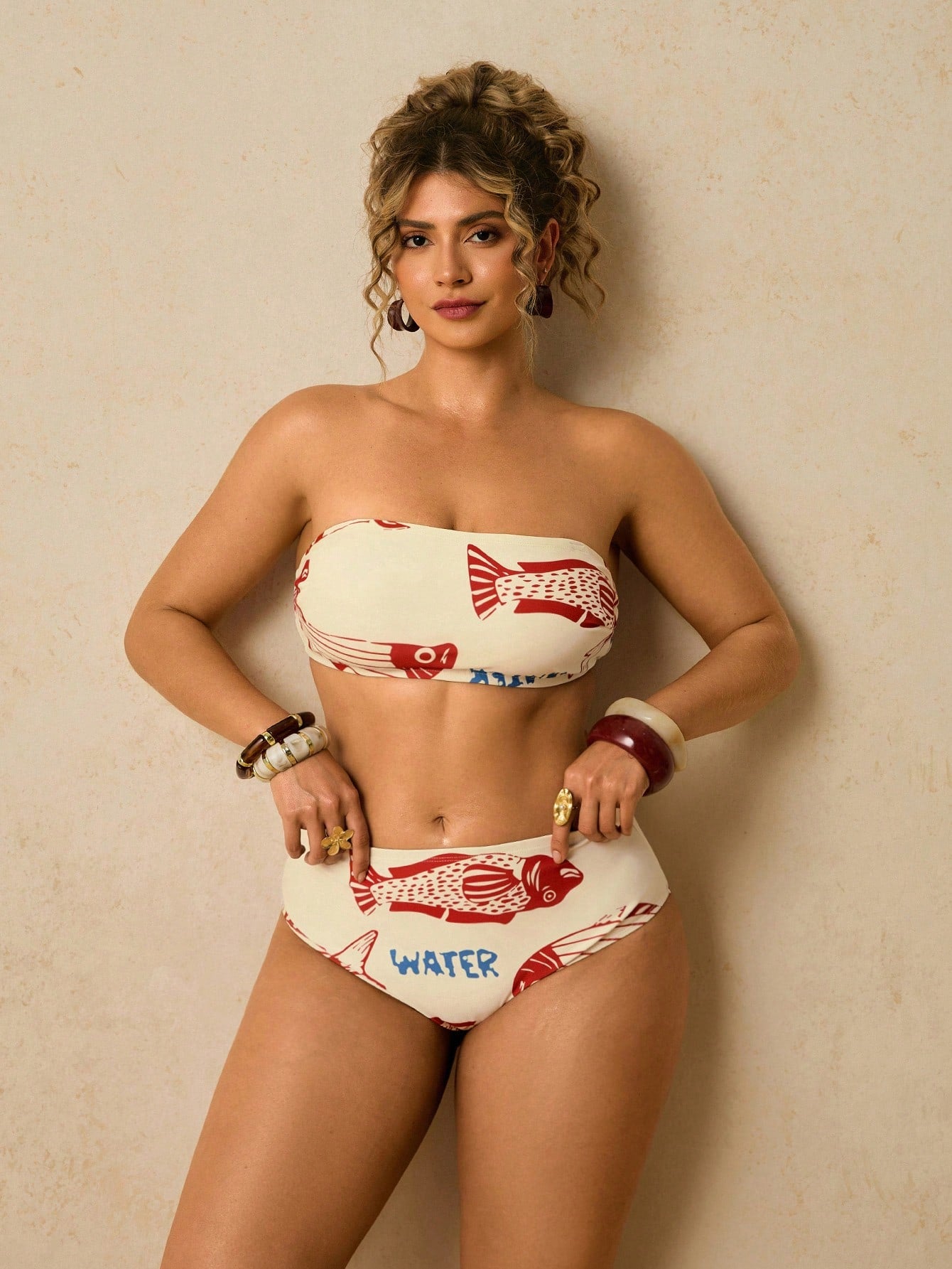 Biquíni Plus Size Tropical Maya 